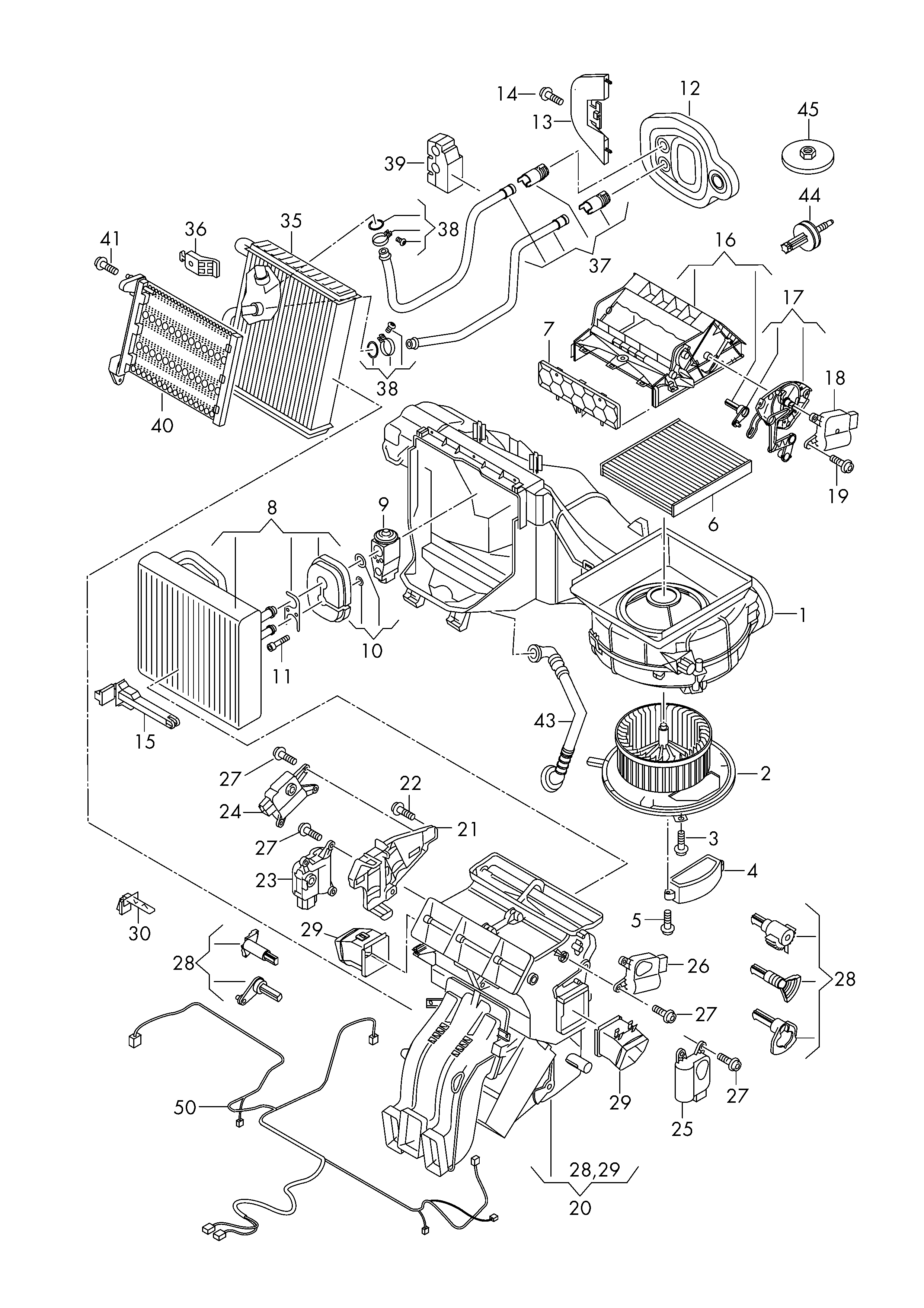 Seat 5Q0820679E - Izplešanās vārsts, Gaisa kond. sistēma ps1.lv