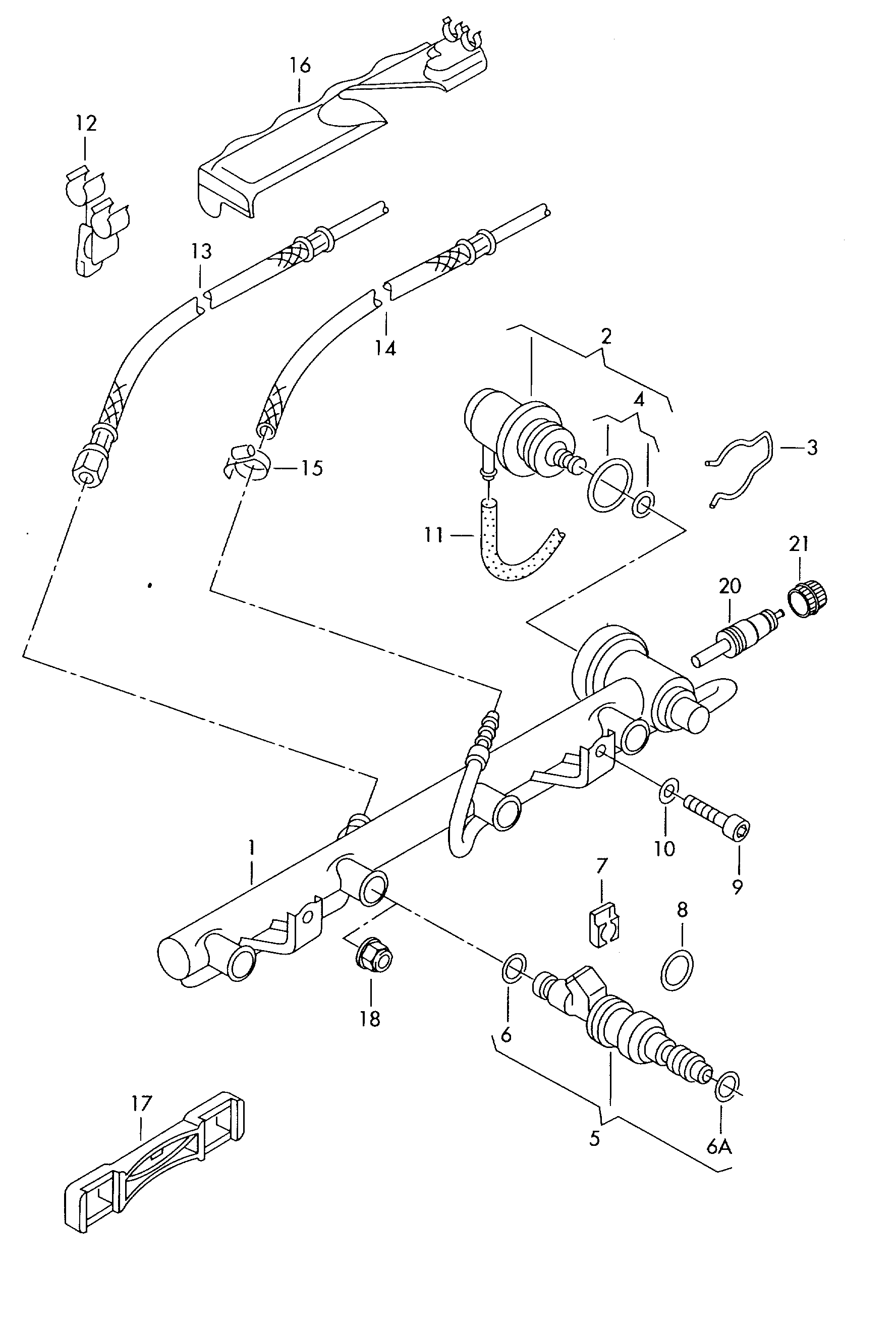 VAG 06A 906 149 A - Blīvgredzens, Iesmidzināšanas sprausla ps1.lv