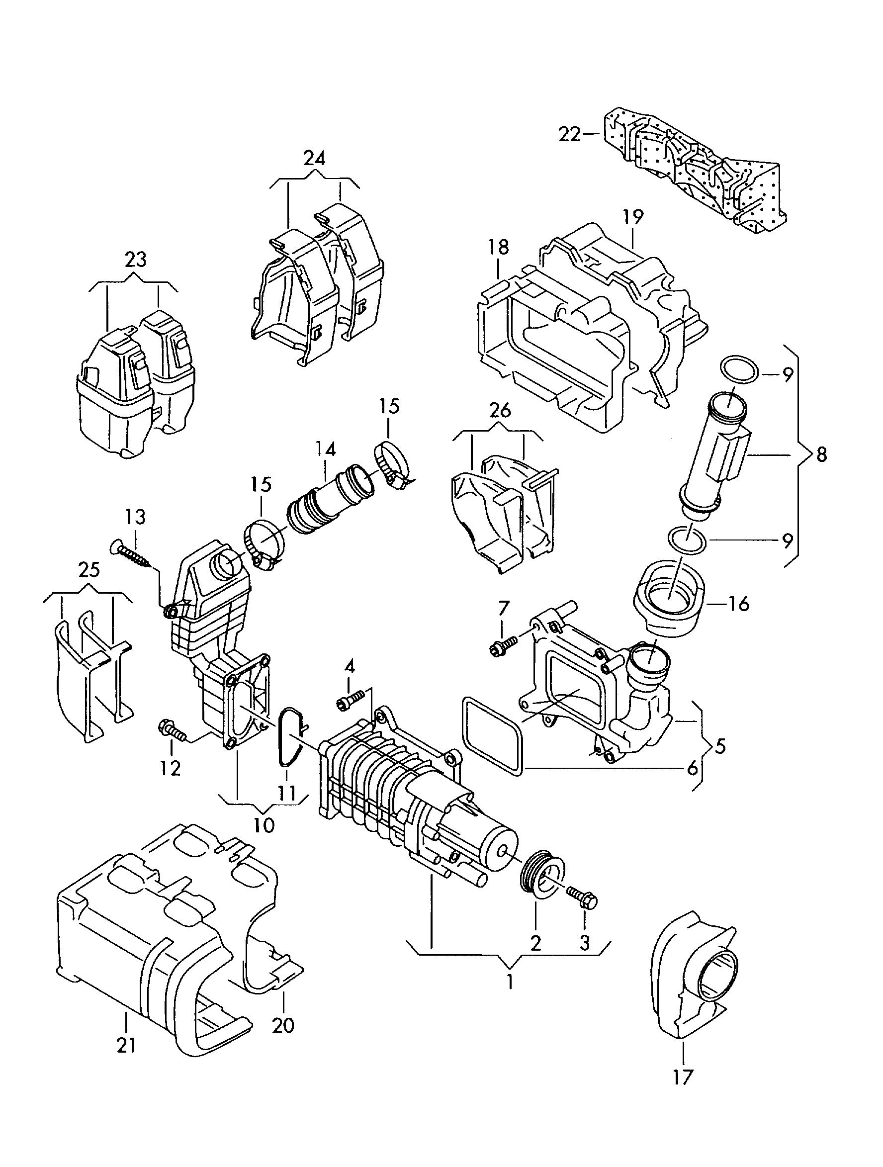 VAG 03C145601E - Compressor ps1.lv