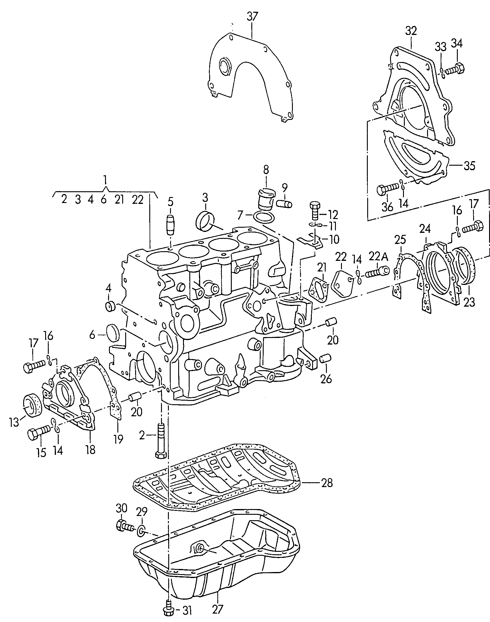 Seat 044 103 609 D - Blīve, Eļļas vācele ps1.lv