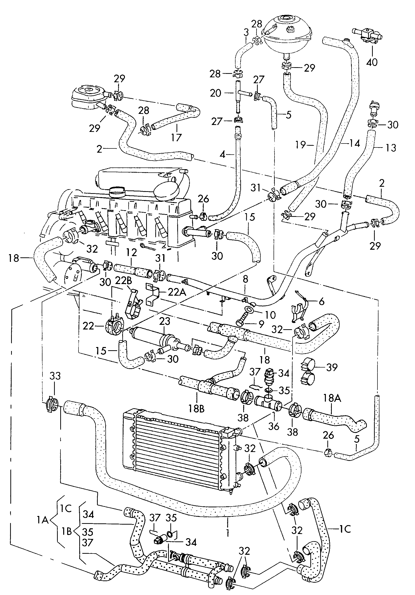 Seat 034 965 561C - Papildus ūdenssūknis ps1.lv