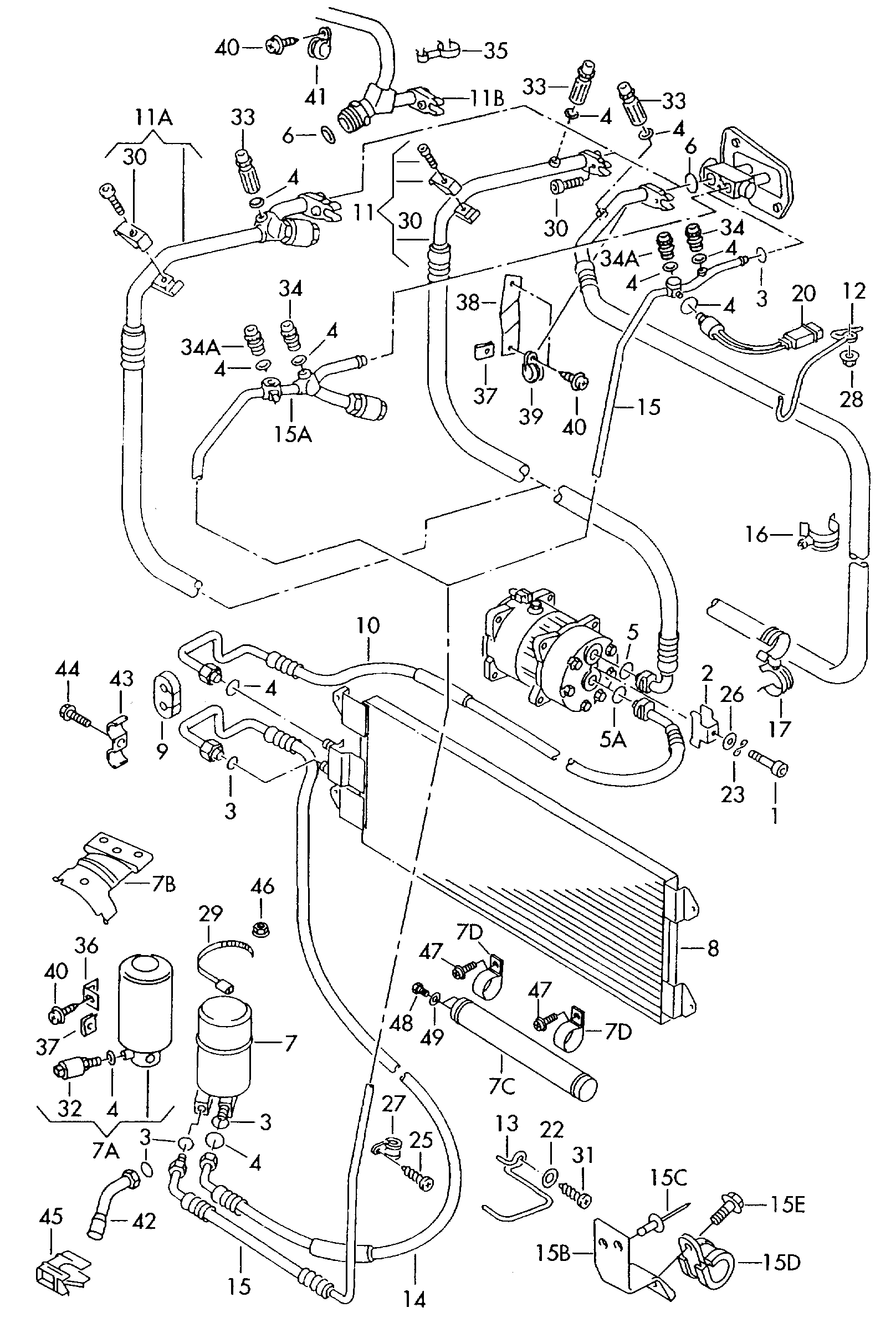 VW 7M3959139 - Spiediena slēdzis, Gaisa kondicionēšanas sistēma ps1.lv