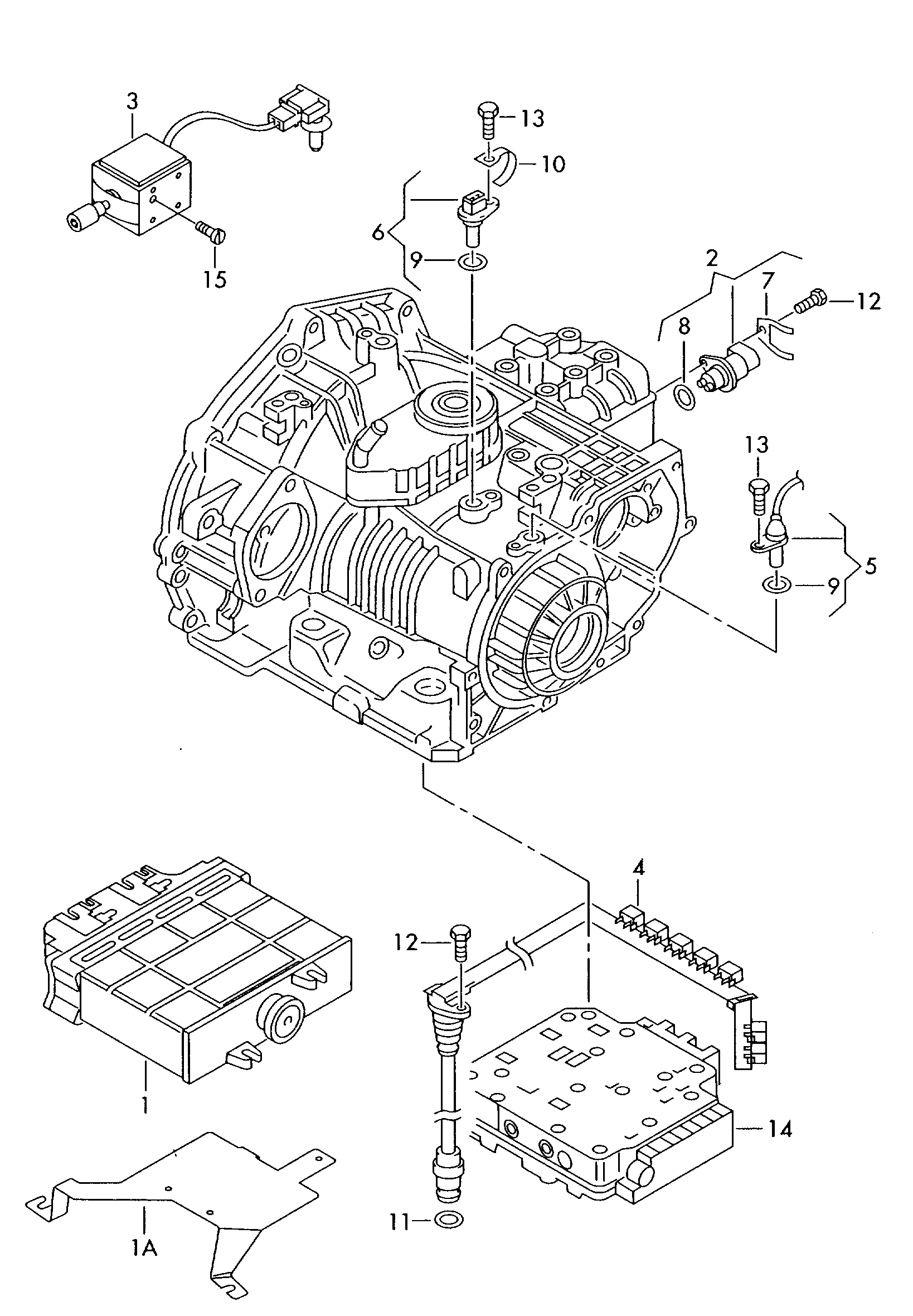 VAG 095927321B - Devējs, Ātrums / Rotācijas frekvence ps1.lv