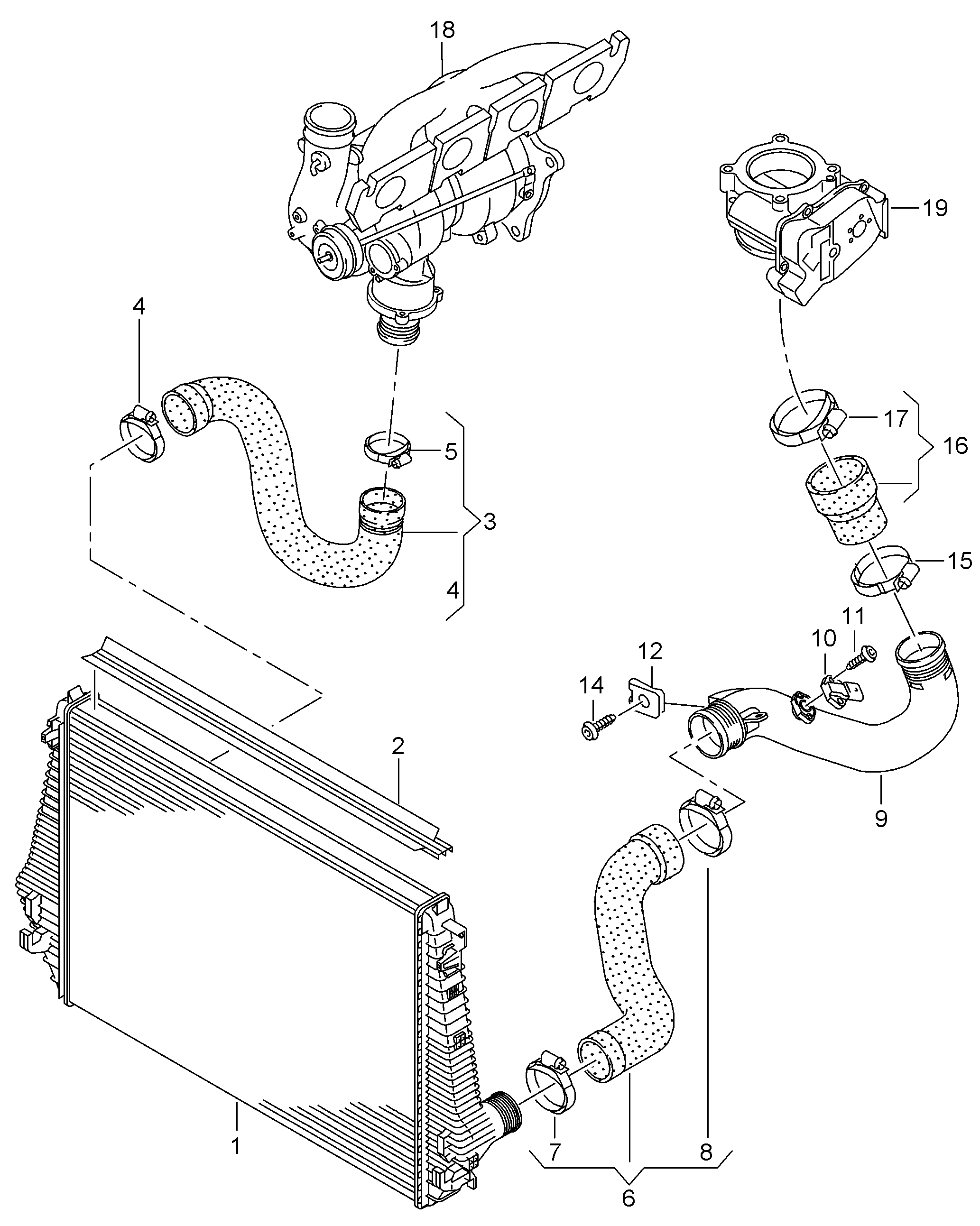 VW 03K 906 051 - Devējs, Spiediens ieplūdes traktā ps1.lv