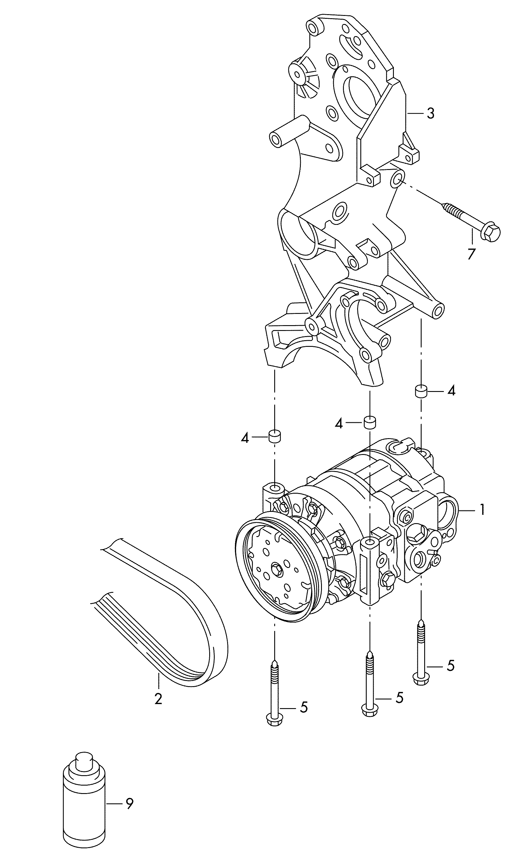 VW 7E0820803J - Kompresors, Gaisa kond. sistēma ps1.lv