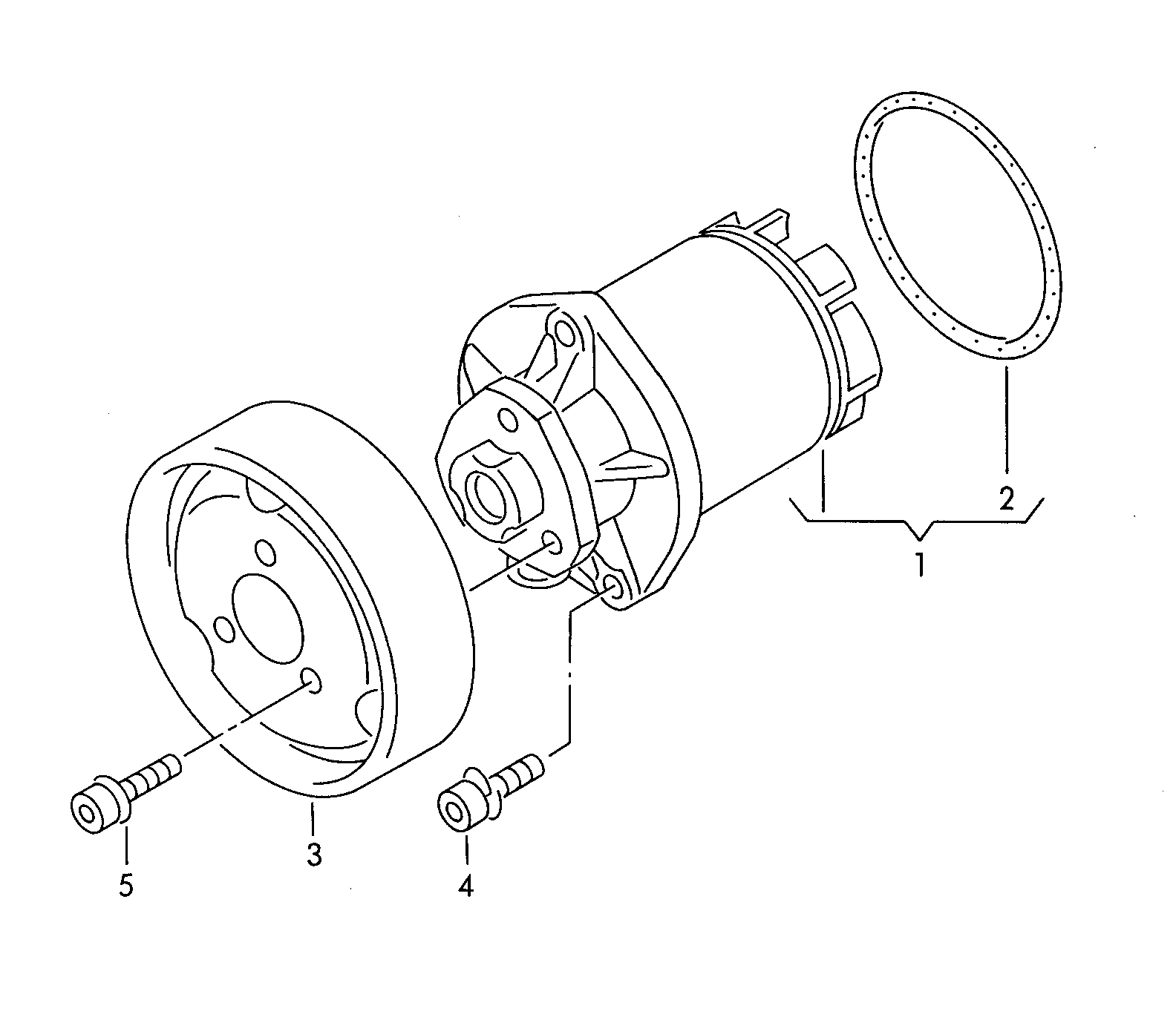 Seat 021 121 004 X - Ūdenssūknis ps1.lv