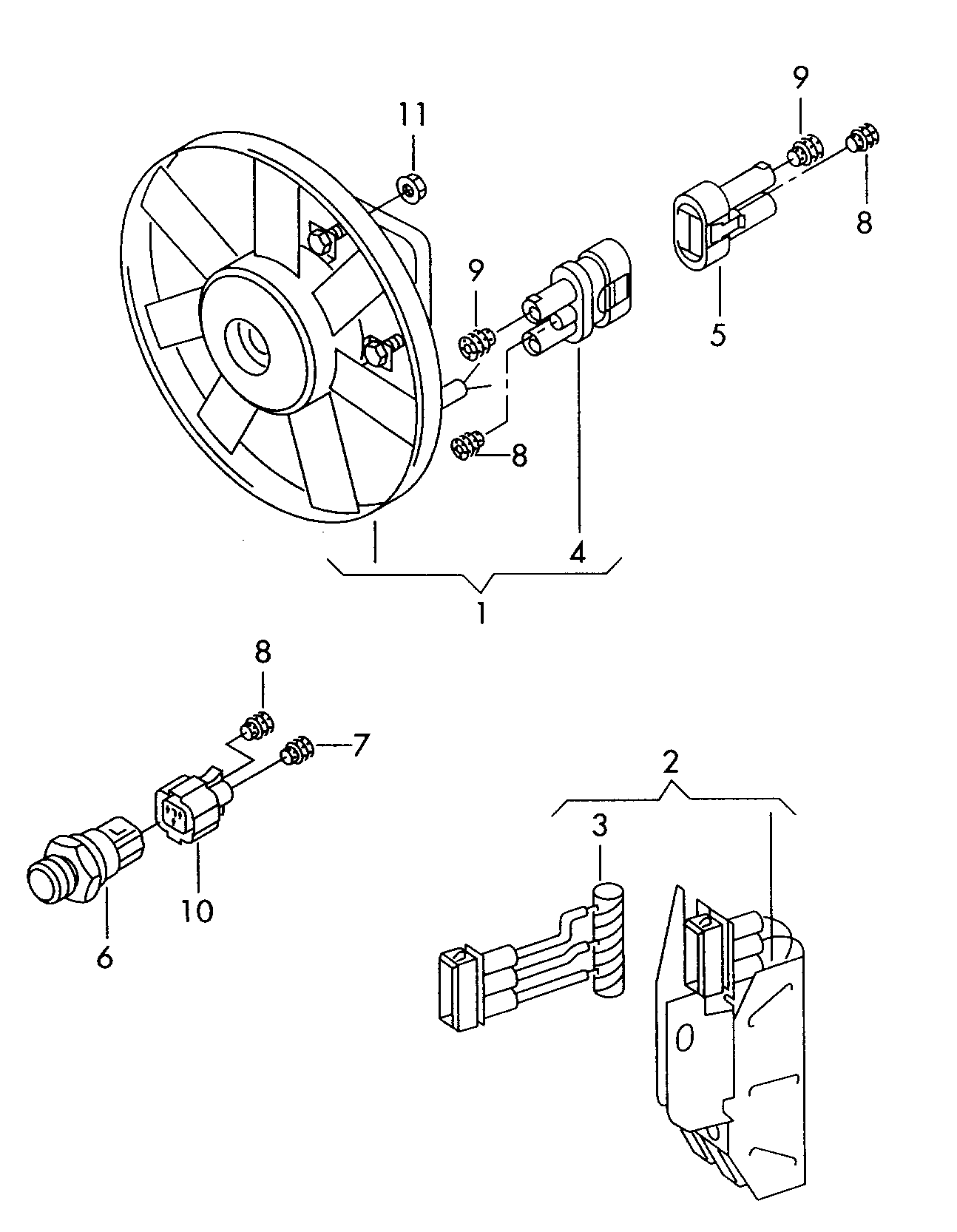 VAG 357972742E - Ventilators, Motora dzesēšanas sistēma ps1.lv