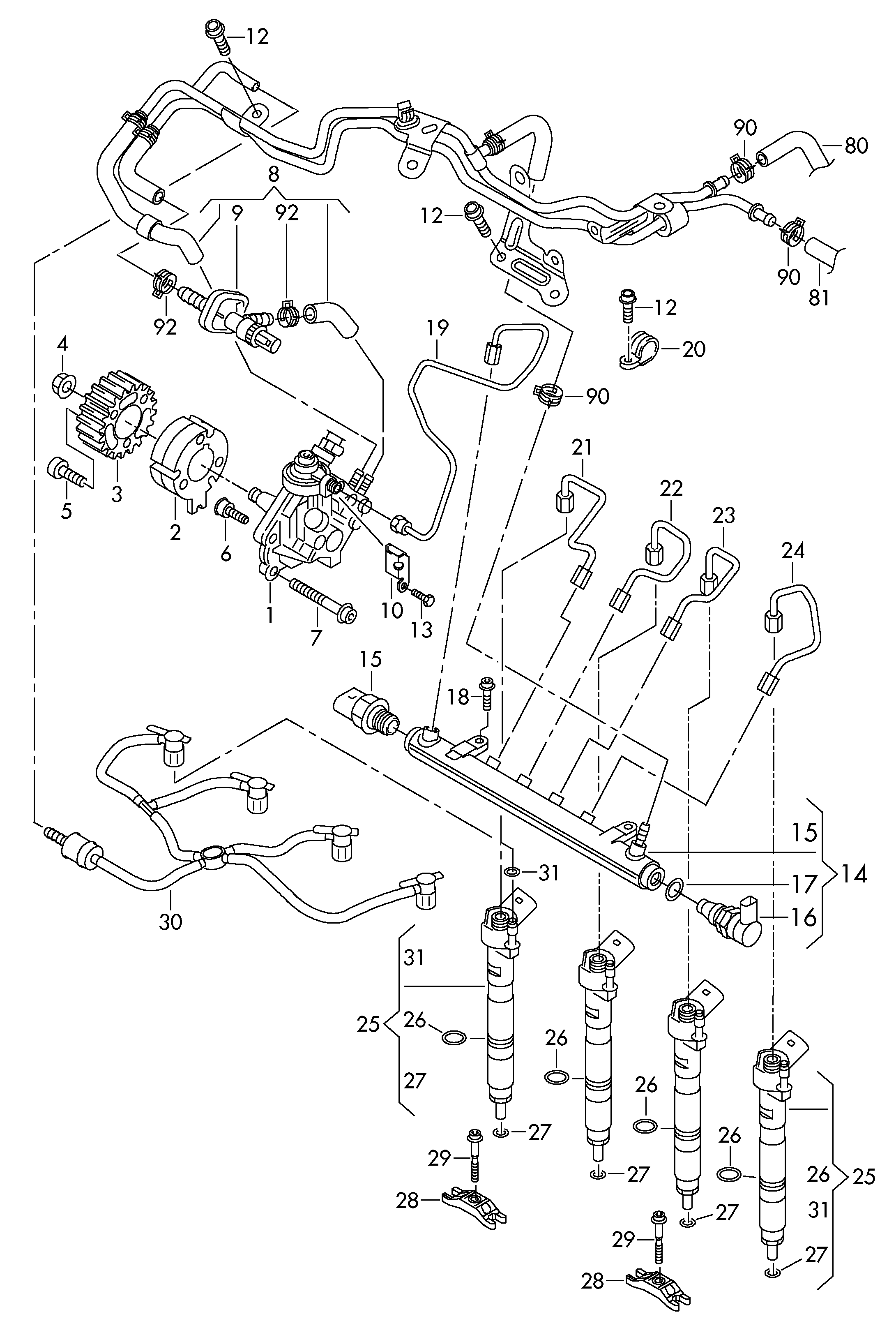 VAG 03L 130 277 C - Smidzinātājs ps1.lv