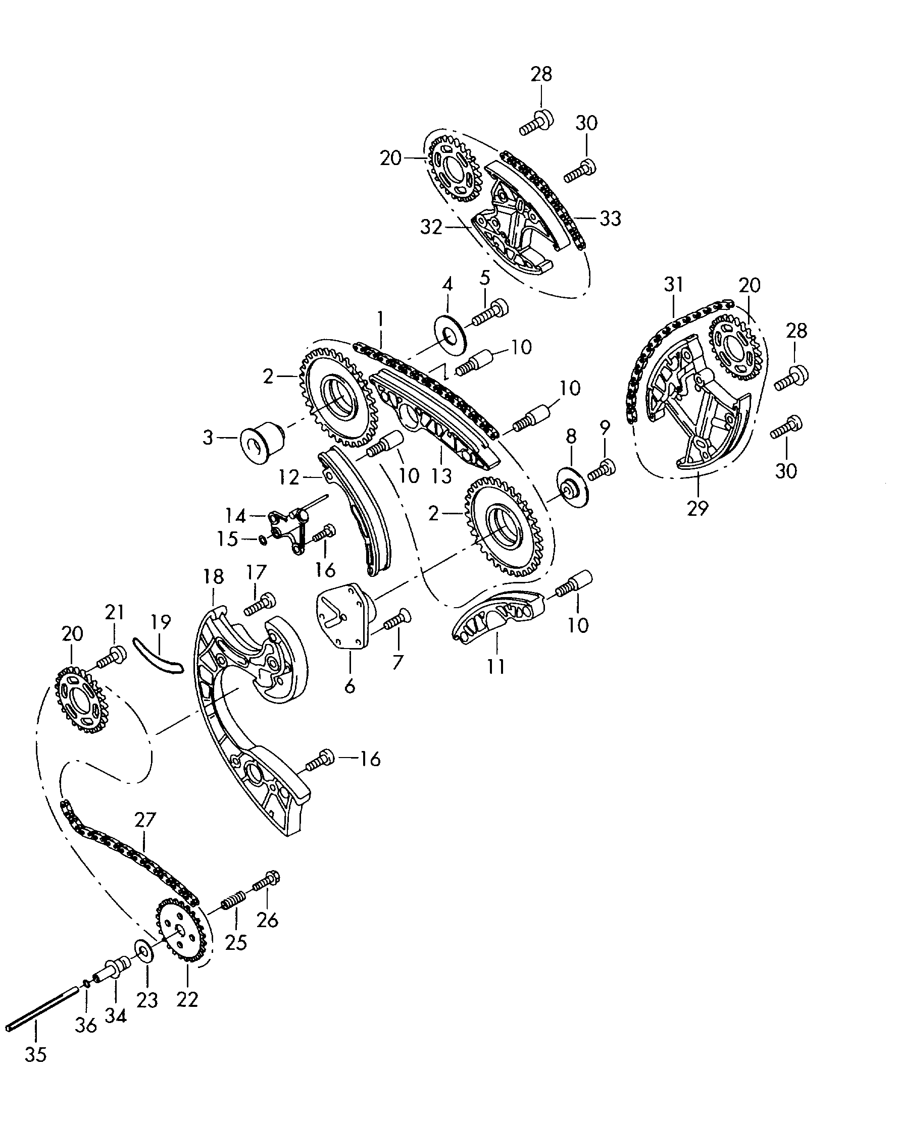 VW 079 109 139 A - Blīve, Eļļas vācele (Motora bloks) ps1.lv