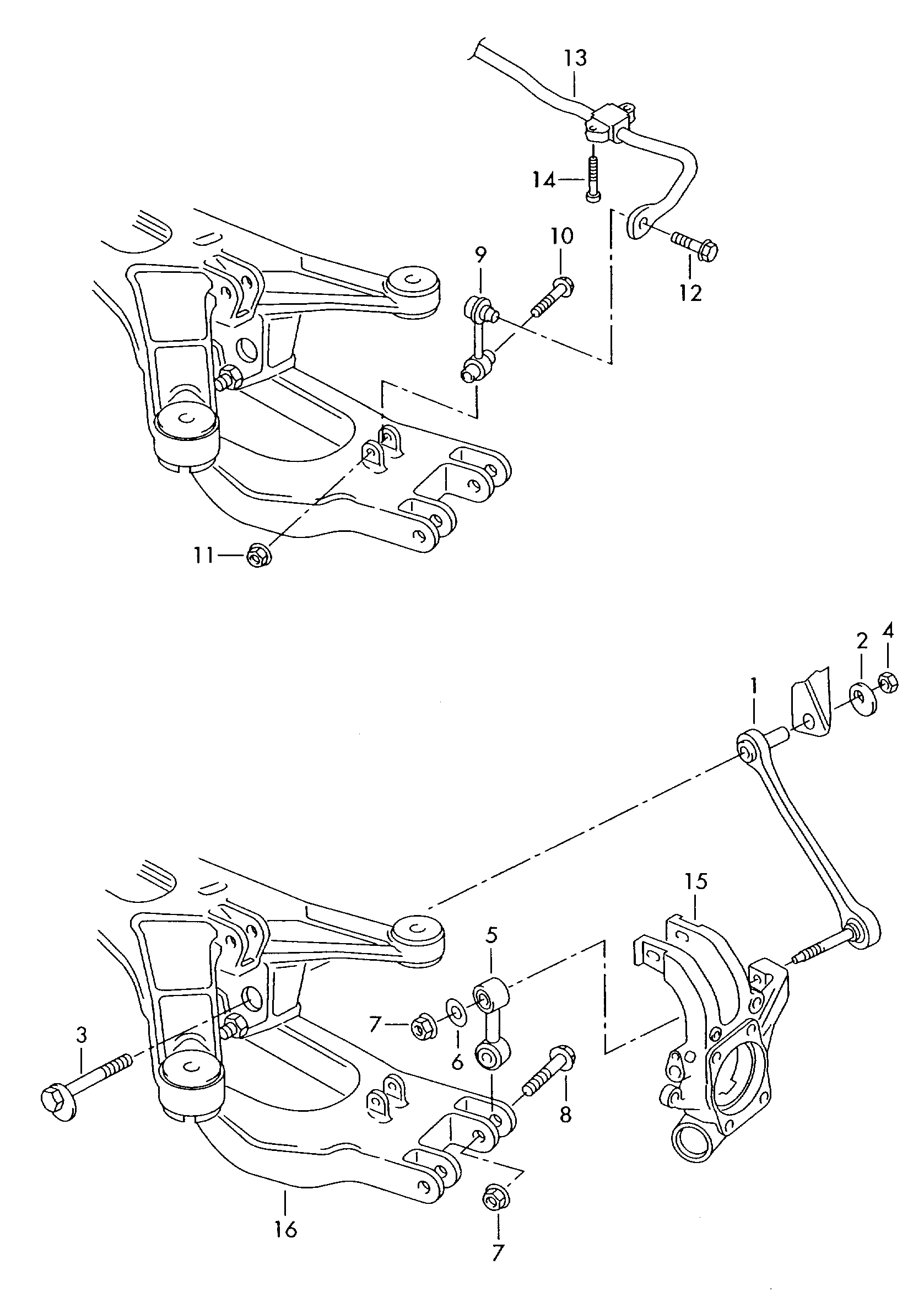 VW 4E0 505 547 M - Stiepnis / Atsaite, Stabilizators ps1.lv