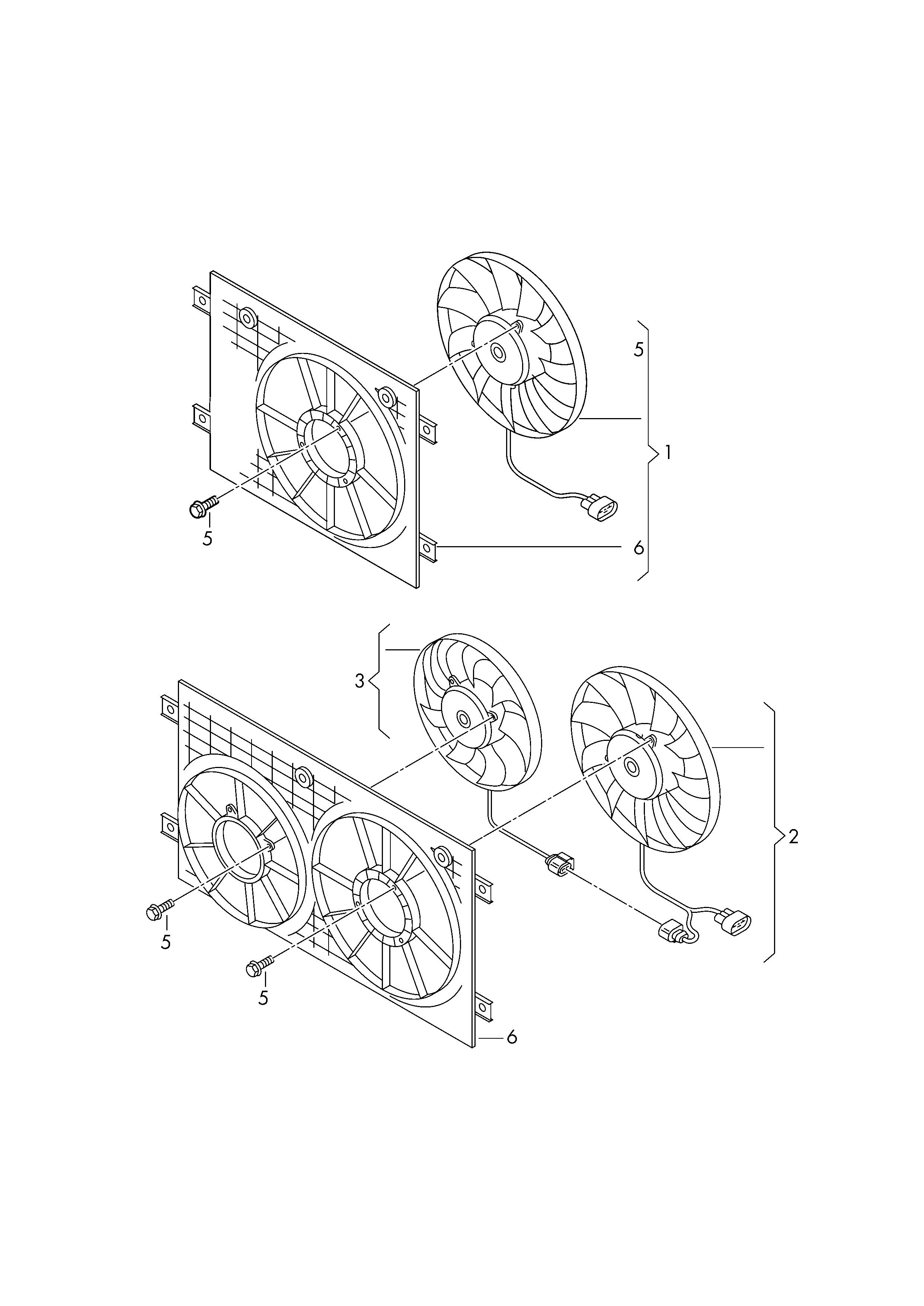 CUPRA 1K0959455EA - Ventilators, Motora dzesēšanas sistēma ps1.lv