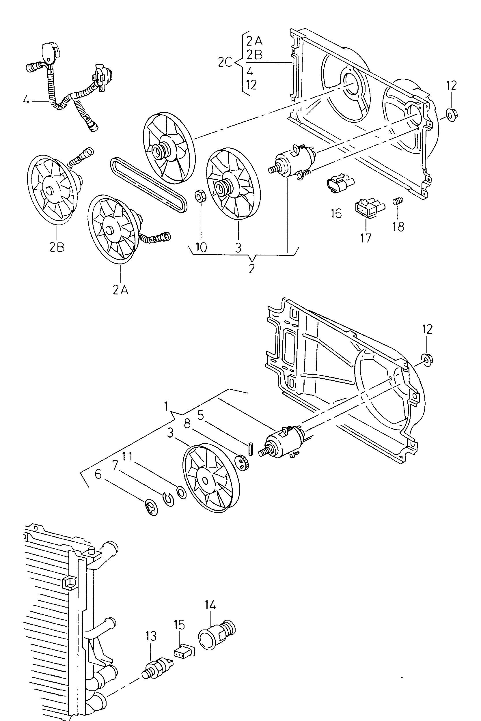 VW 165 959 455 L - Ventilators, Motora dzesēšanas sistēma ps1.lv