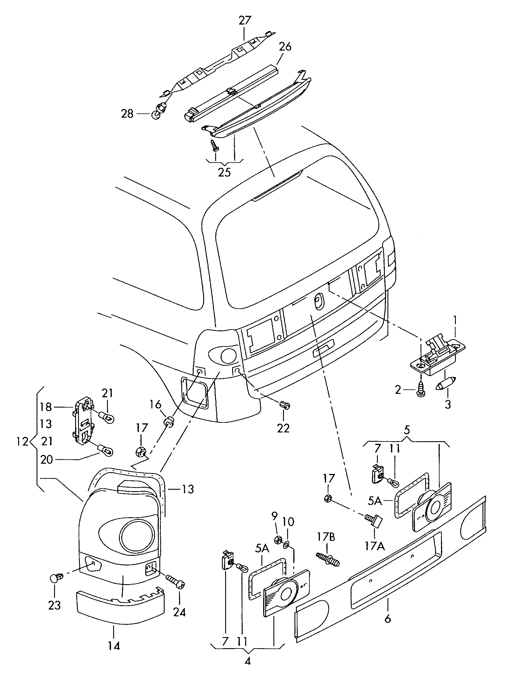 VAG 1J6 945 131 C - Papildus bremžu signāla lukturis ps1.lv