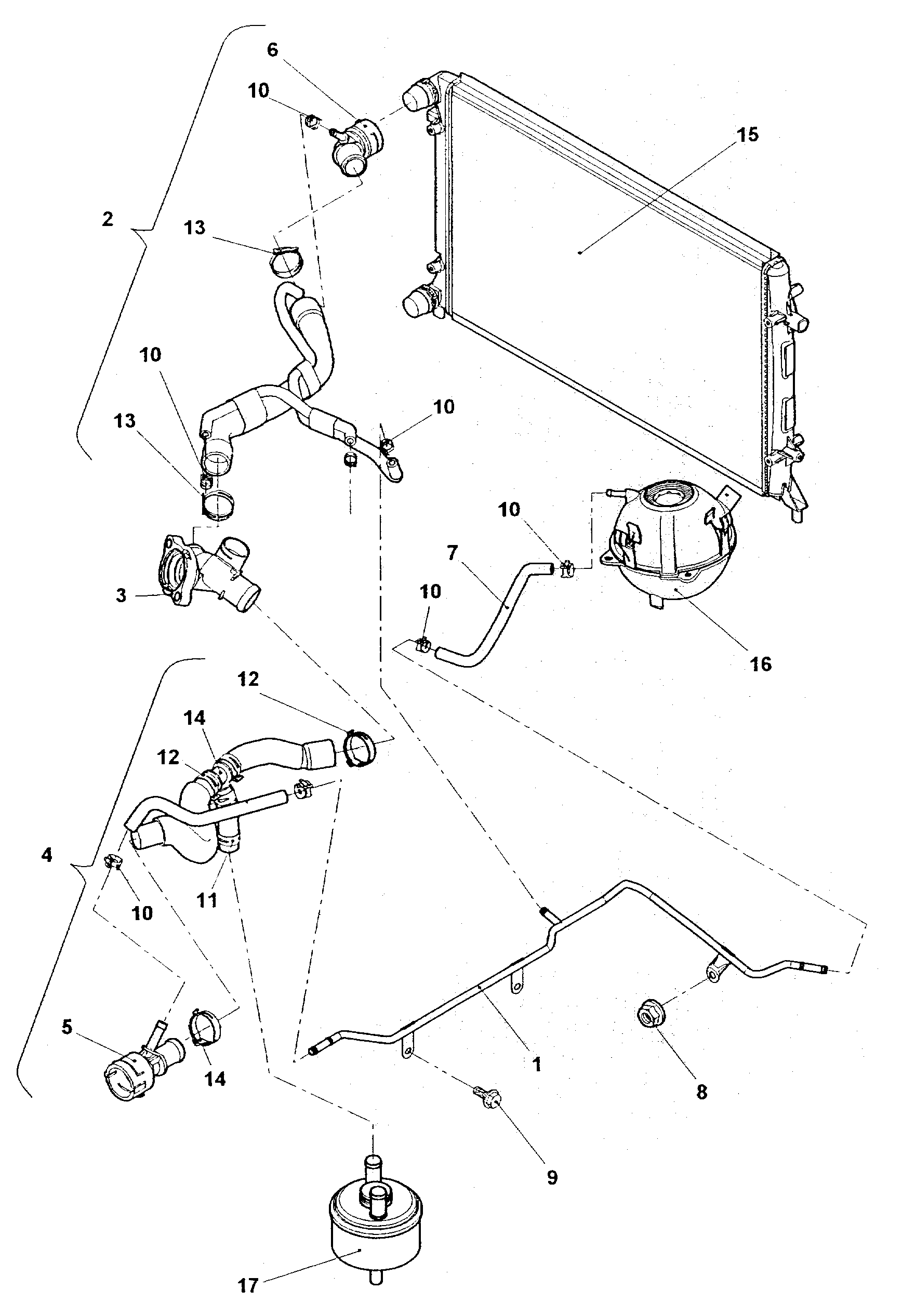 VW 1K0121113A - Termostats, Dzesēšanas šķidrums ps1.lv