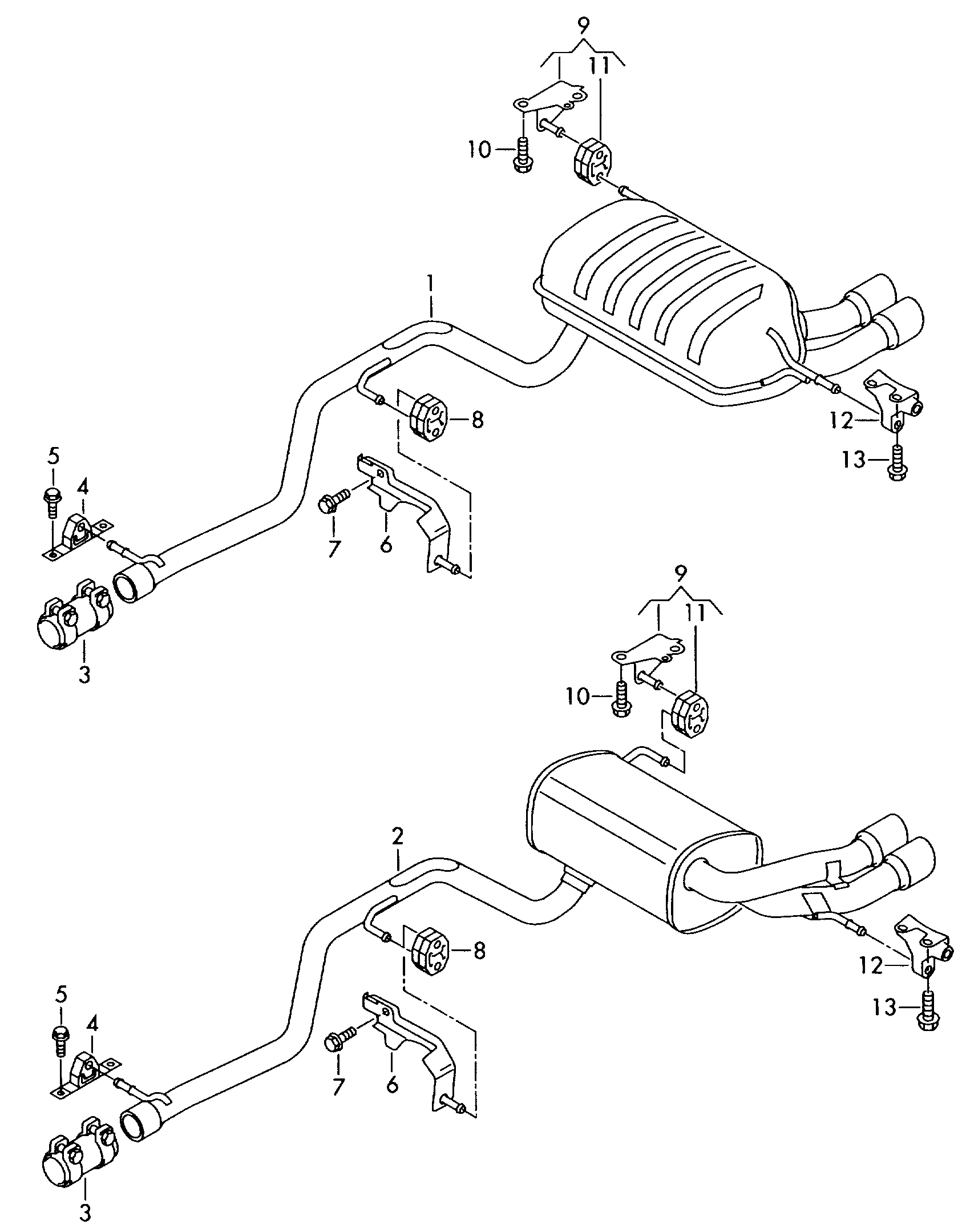 VAG 1J0 253 144 F - Bukse, Stabilizators ps1.lv