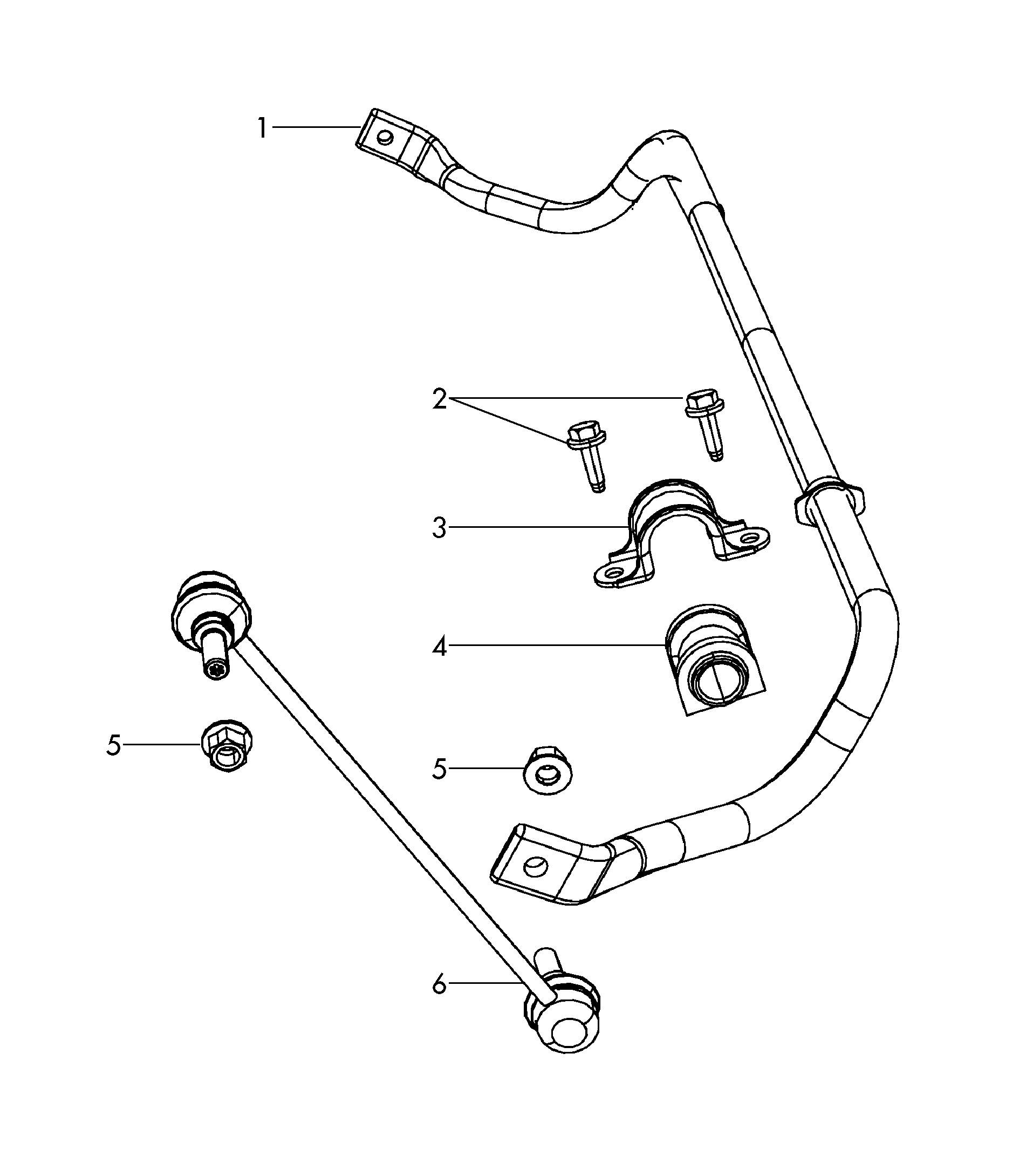 Dodge 7B0 411 315 - Stiepnis / Atsaite, Stabilizators ps1.lv