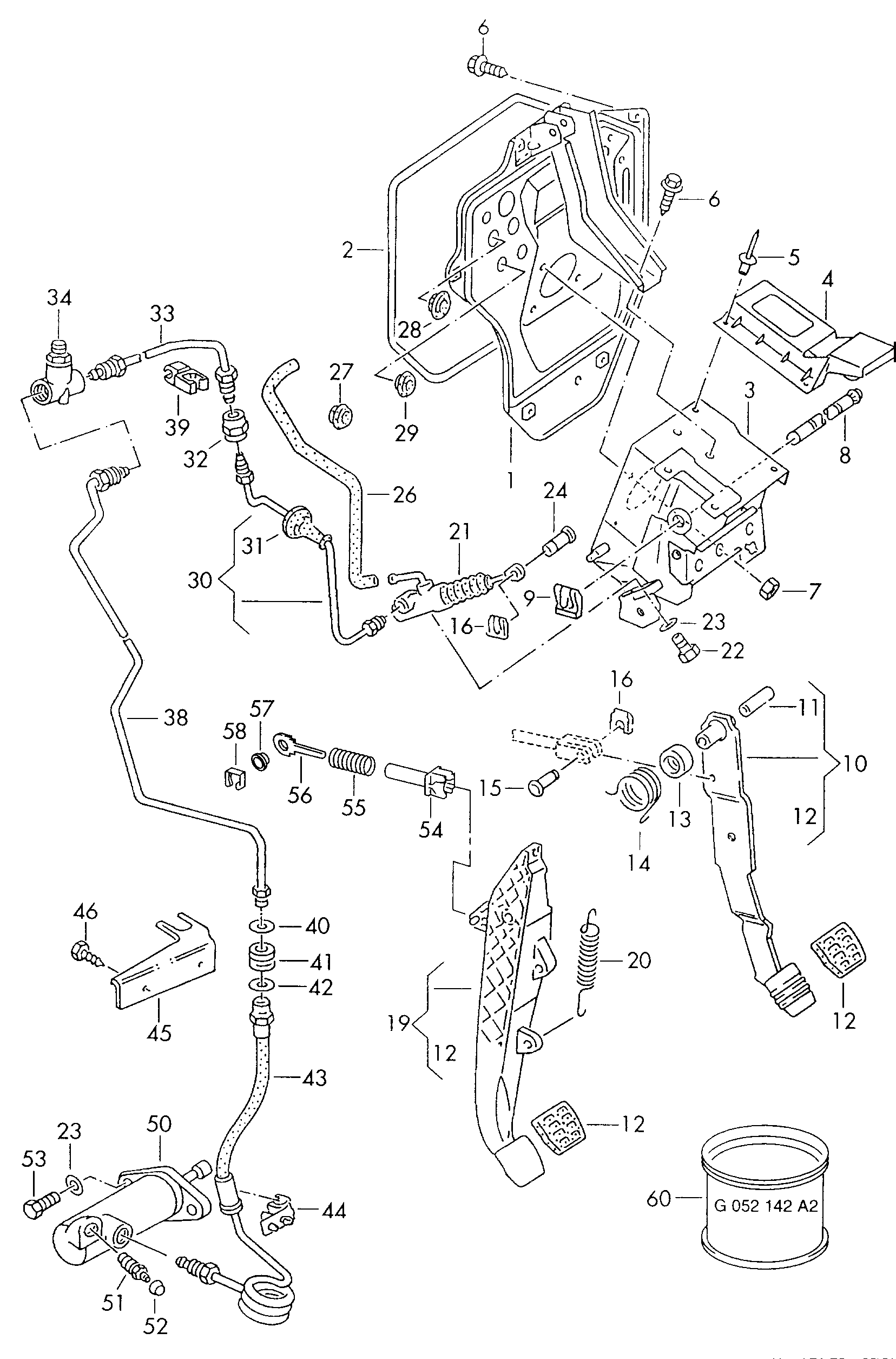 Skoda N  01024416 - Siksnas spriegotājs, Ķīļsiksna ps1.lv