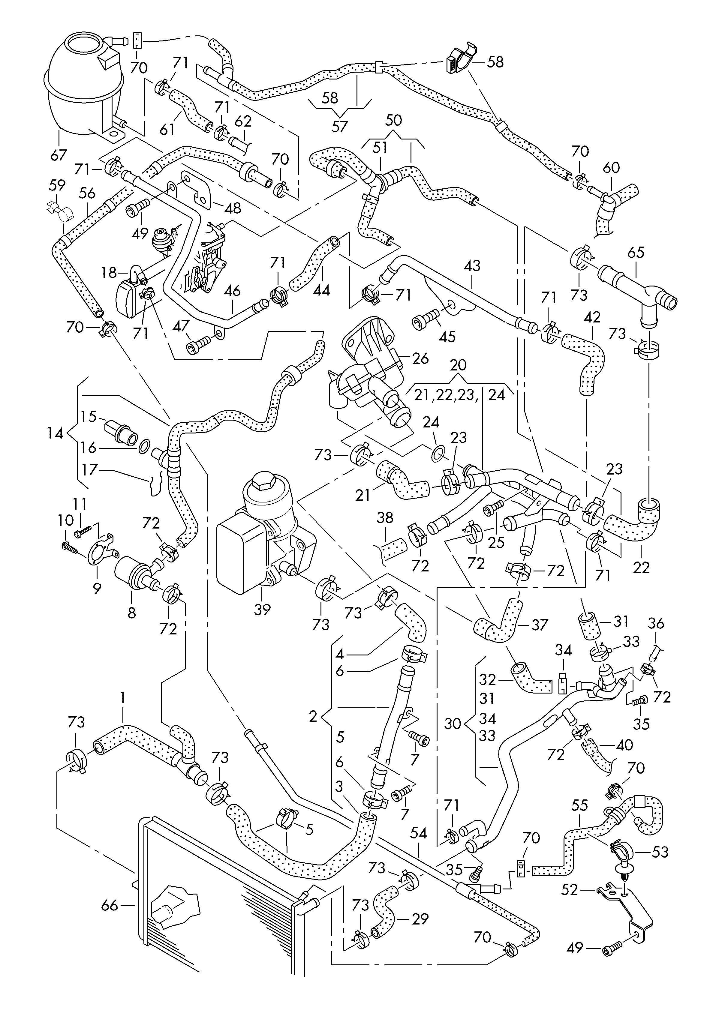 AUDI 059 121 012 B - Papildus ūdenssūknis ps1.lv