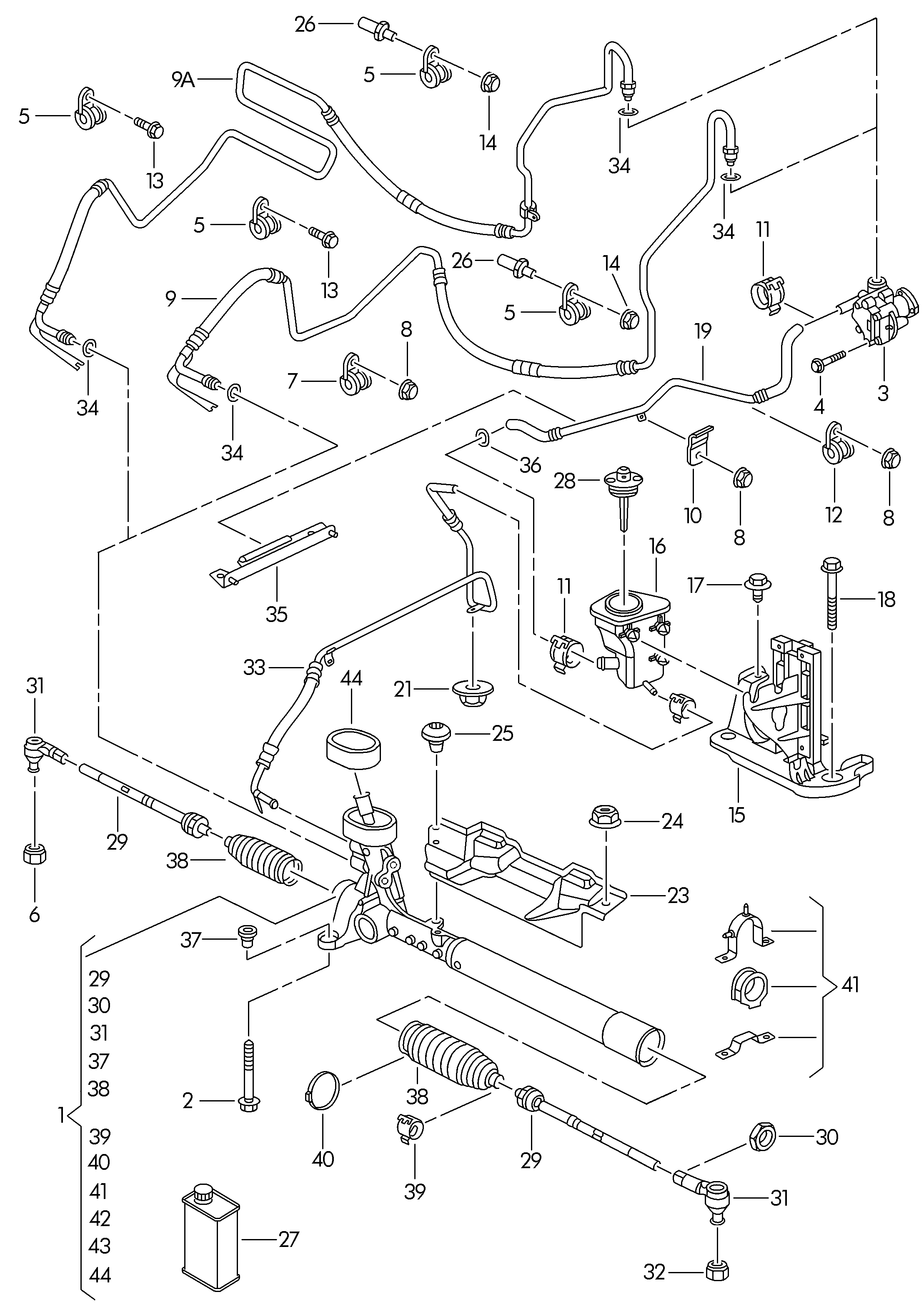 CUPRA 1K0 423 811 K - Stūres šķērsstiepņa uzgalis ps1.lv