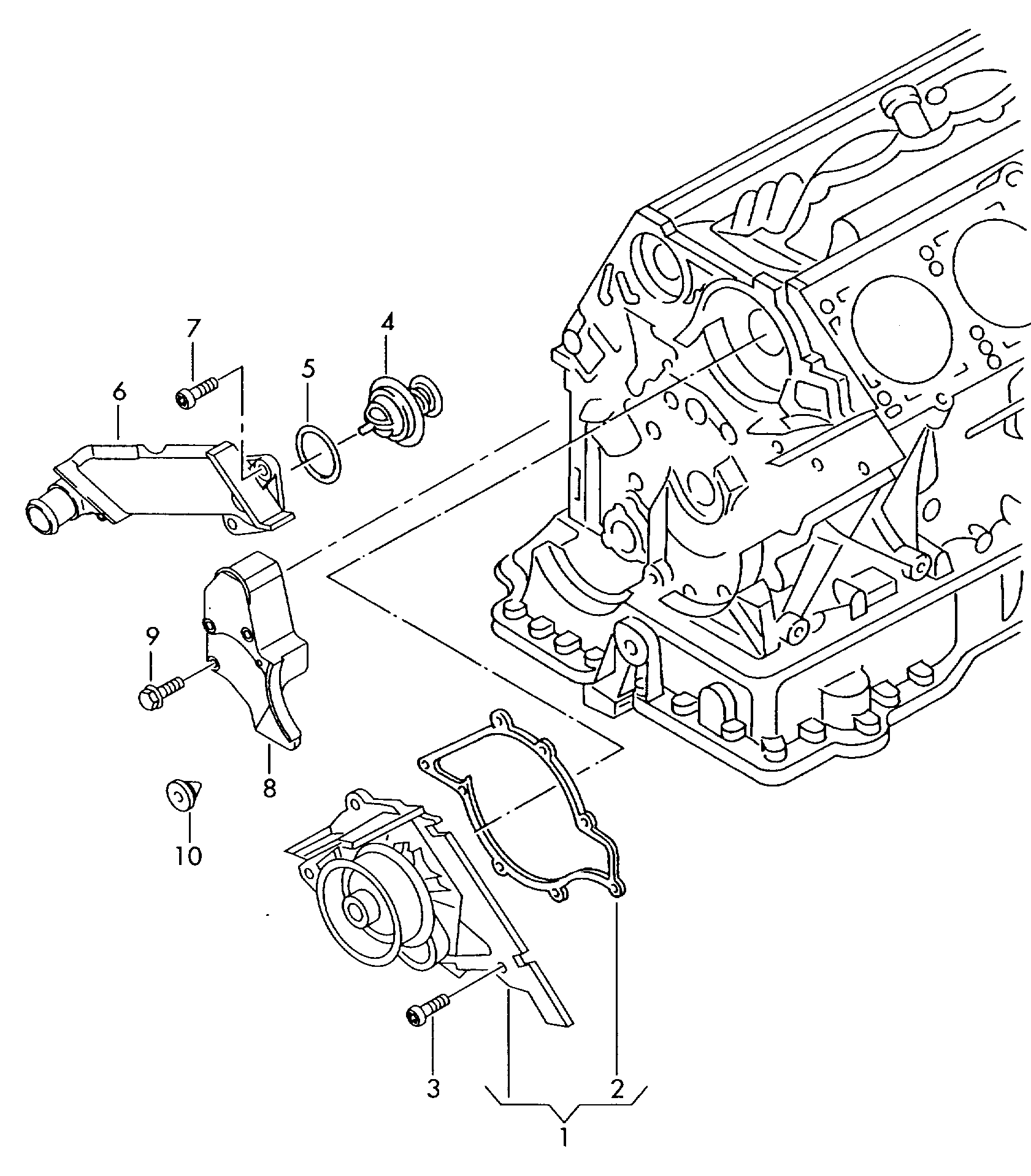 AUDI 077 121 113 D - Termostats, Dzesēšanas šķidrums ps1.lv