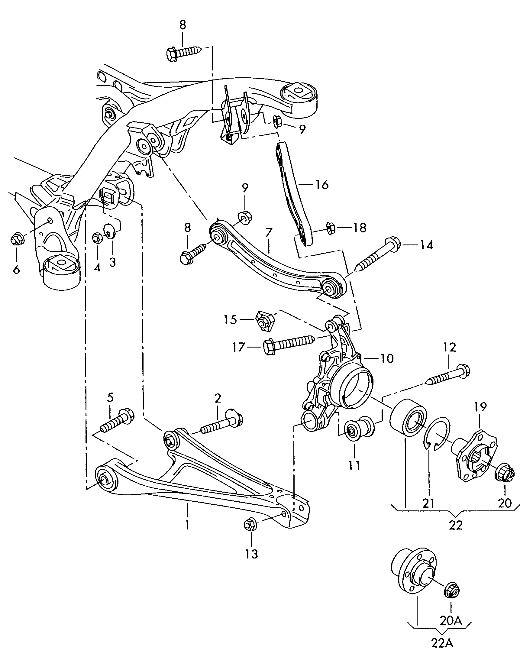 Seat 7H0498611 - Riteņa rumba ps1.lv