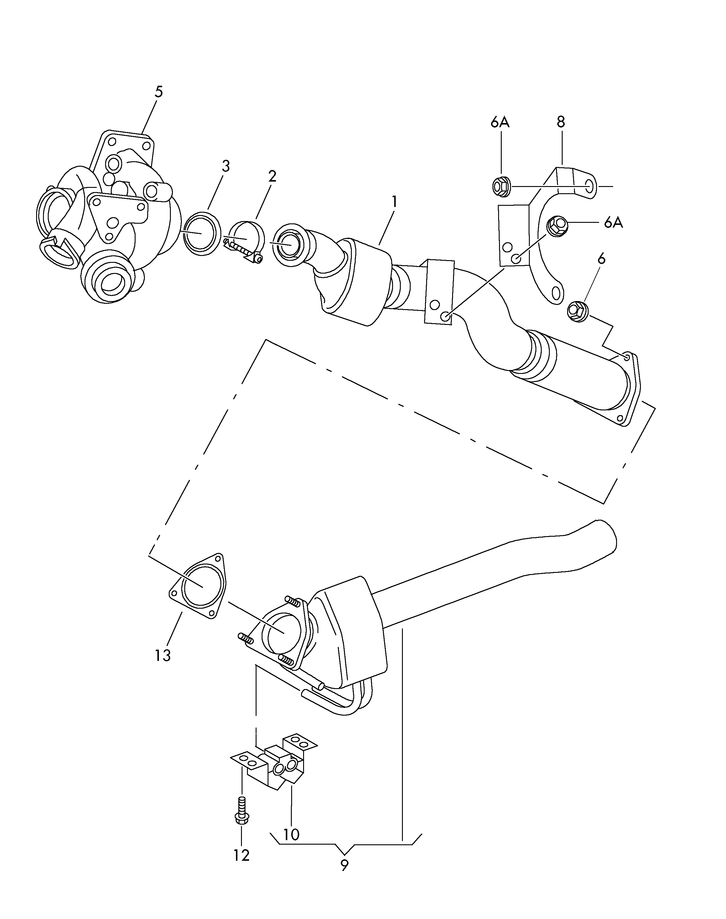 VW 7L0 253 115 A - Blīve, Kompresors ps1.lv