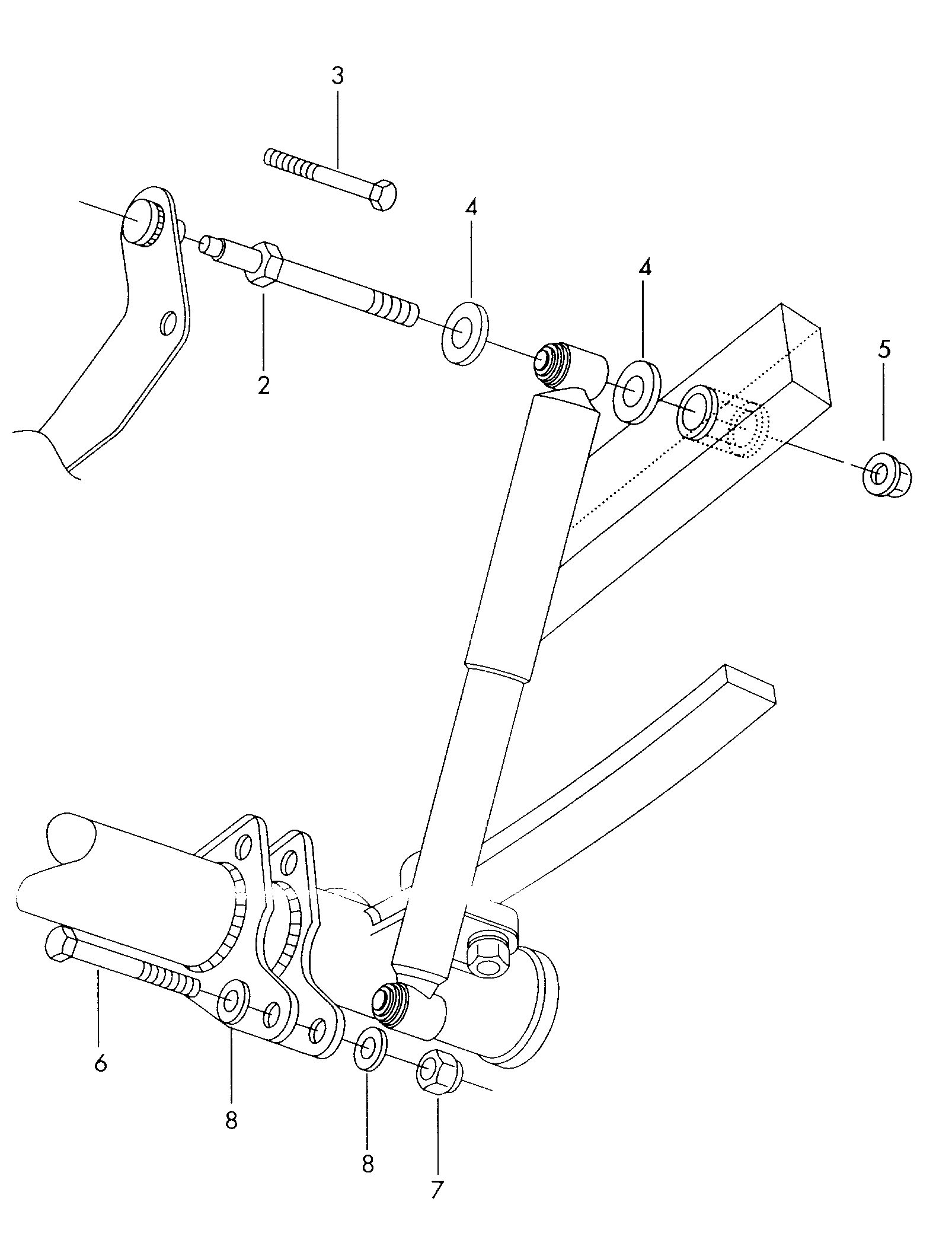 AUDI 2D0513029N - Amortizators ps1.lv