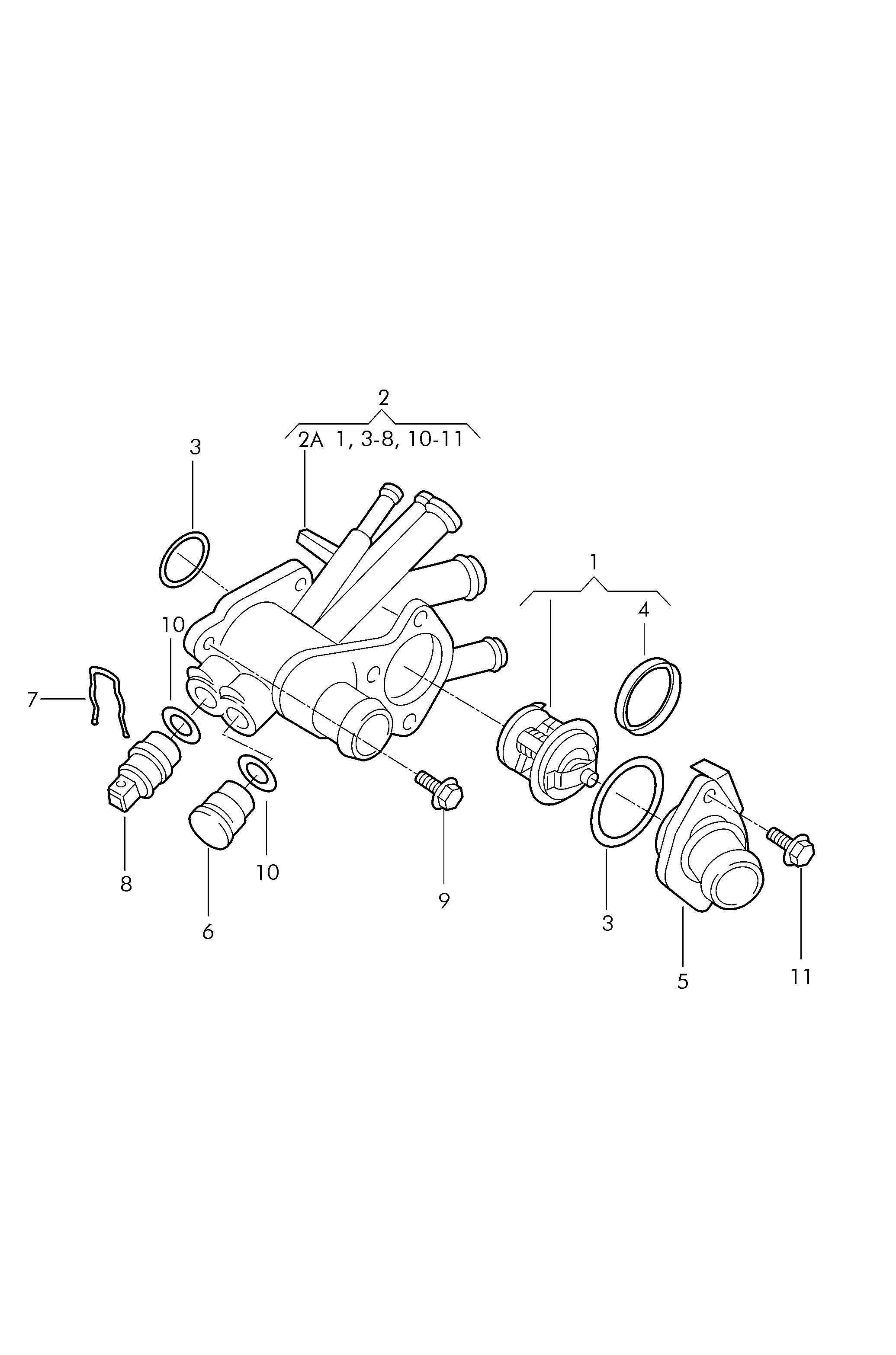 AUDI 032121110C - Termostats, Dzesēšanas šķidrums ps1.lv