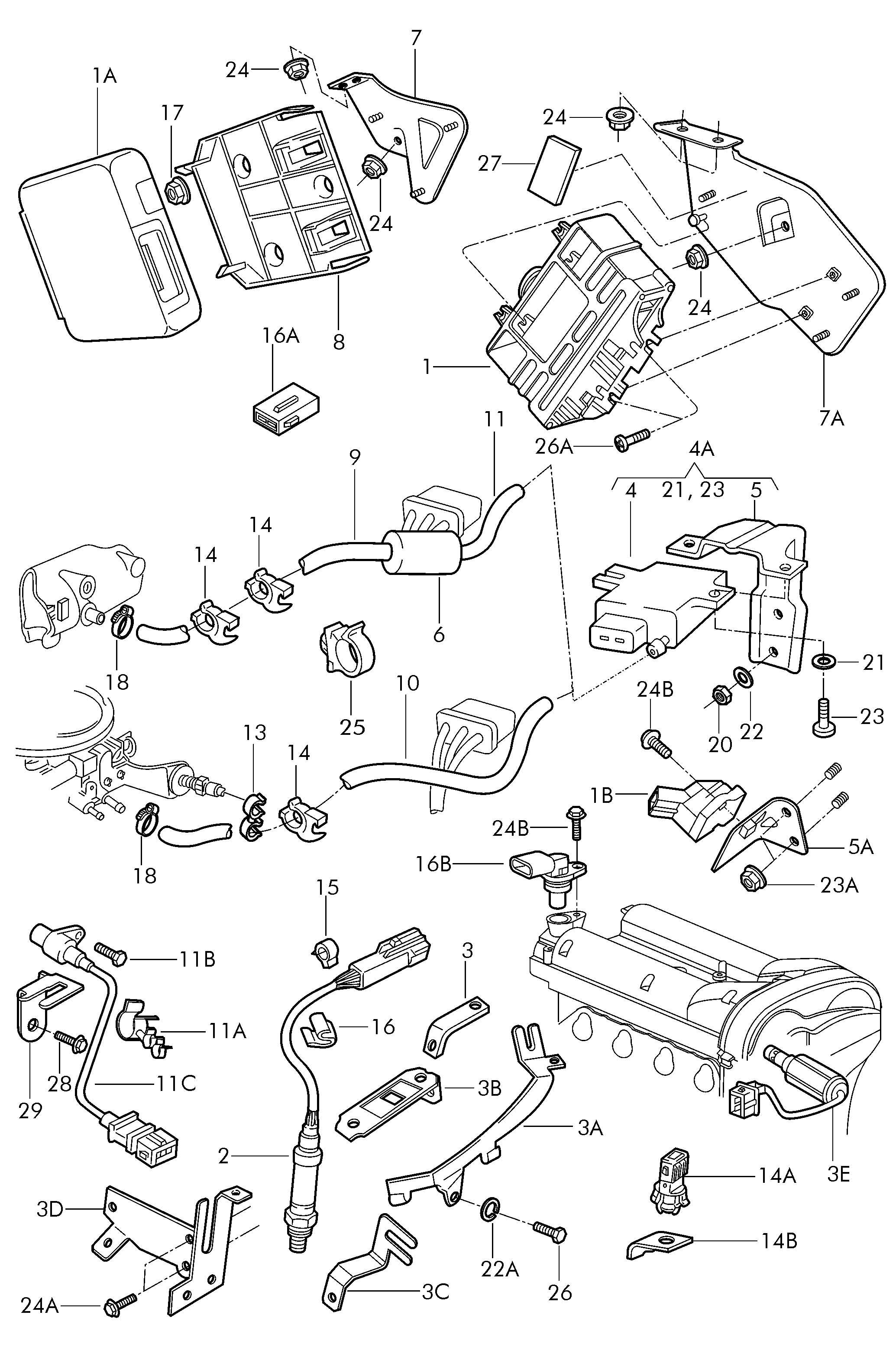 Seat 06A 906 262 BP - Lambda zonde ps1.lv