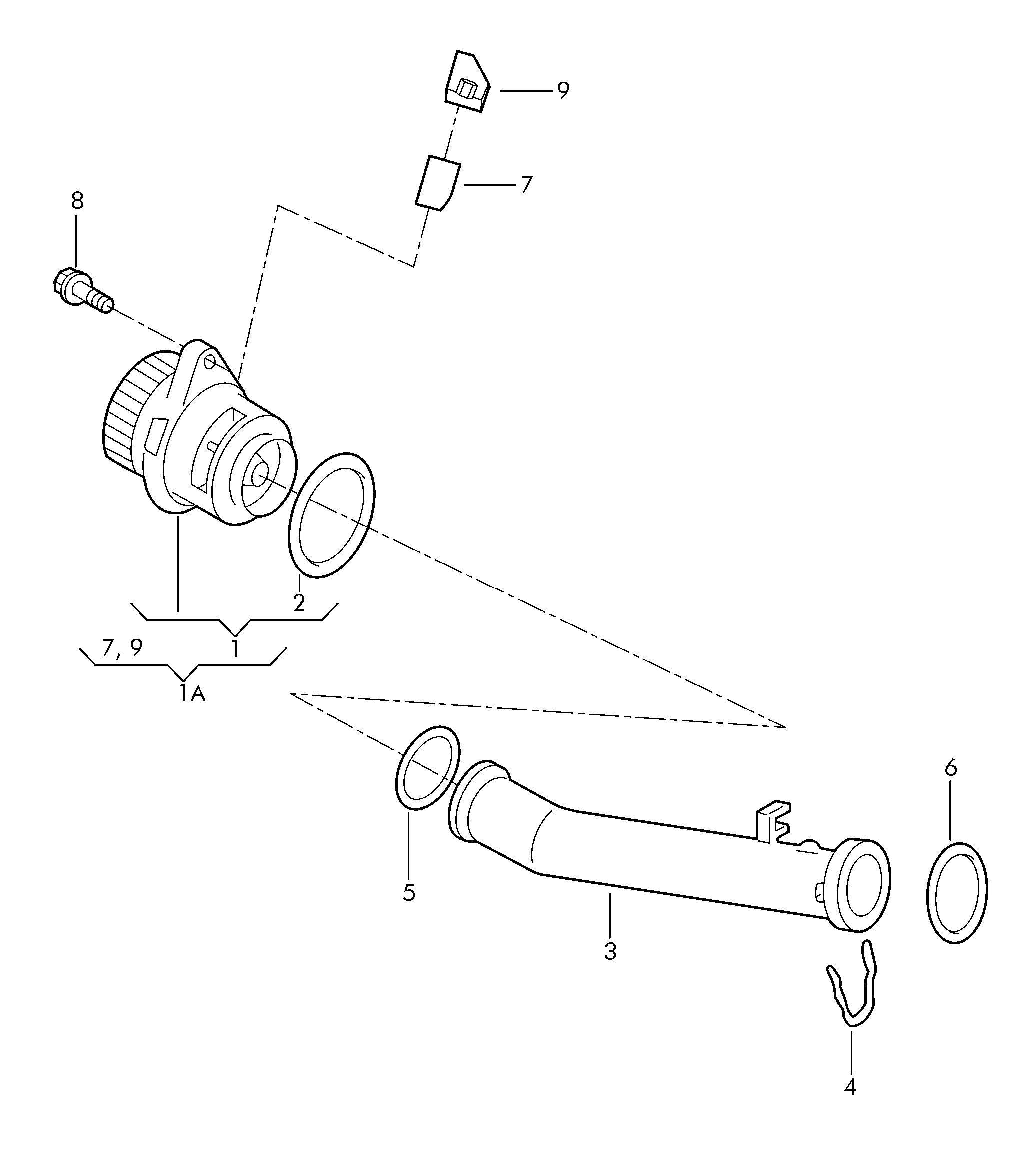 VW 030 121 008 M - Ūdenssūknis ps1.lv