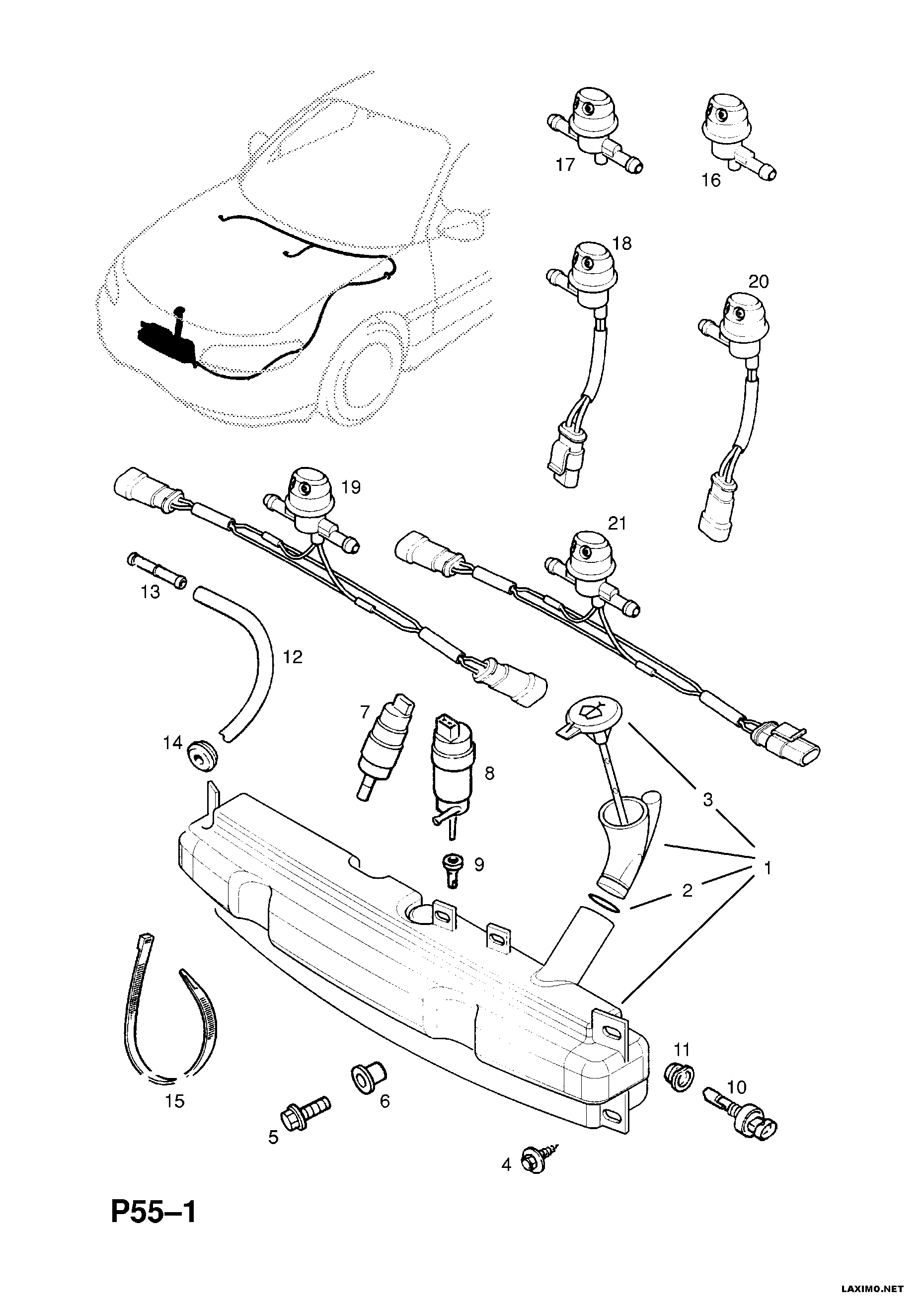 Zastava 14 50 184 - Devējs, Dzesēšanas šķidruma temperatūra ps1.lv