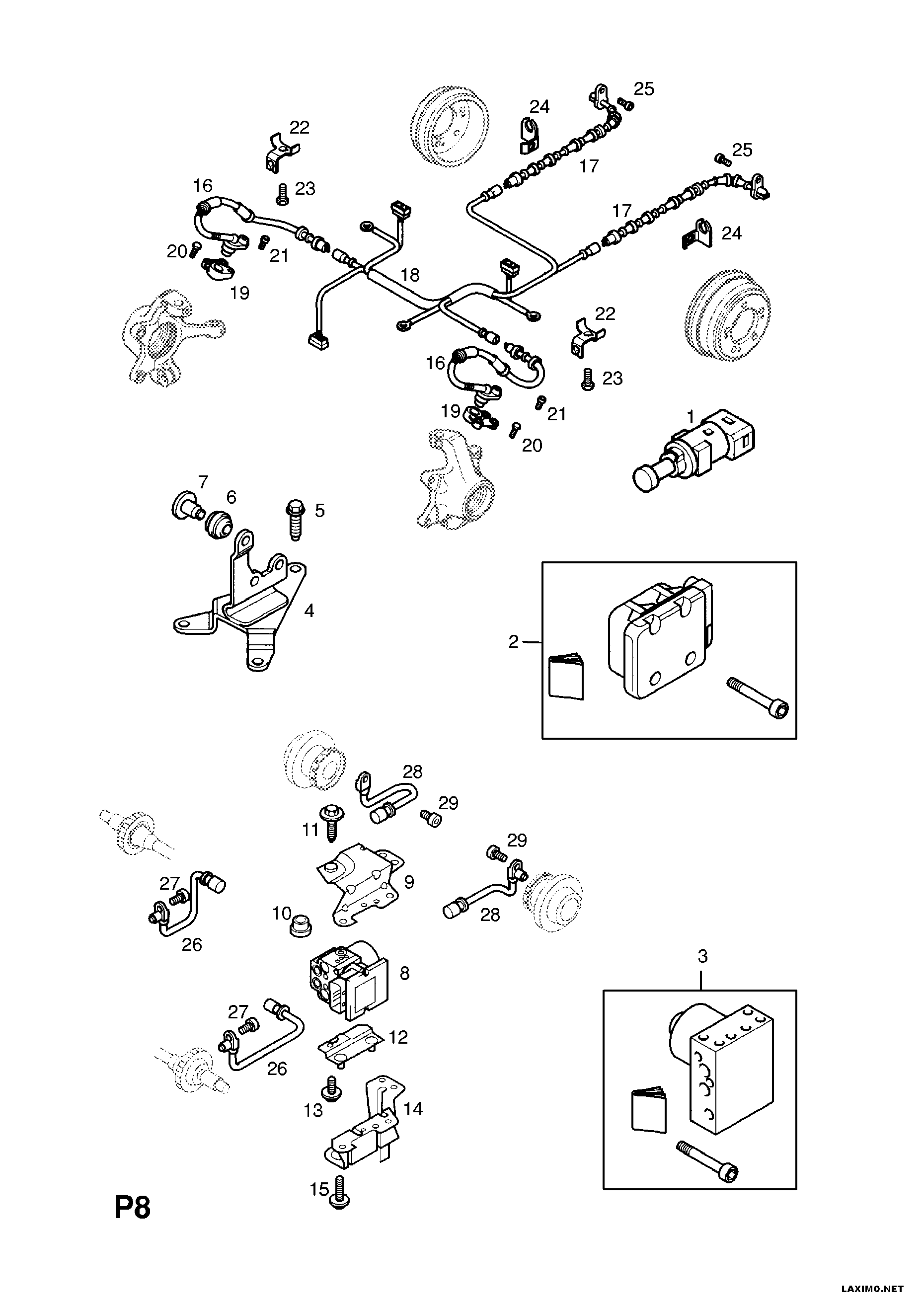 Chevrolet 45 00 684 - Bremžu signāla slēdzis ps1.lv