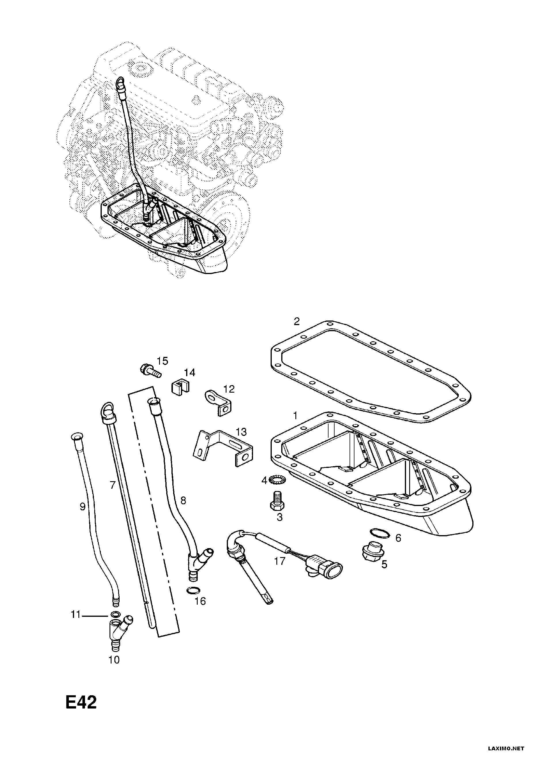 Opel 44 03 189 - Korķis, Eļļas vācele ps1.lv