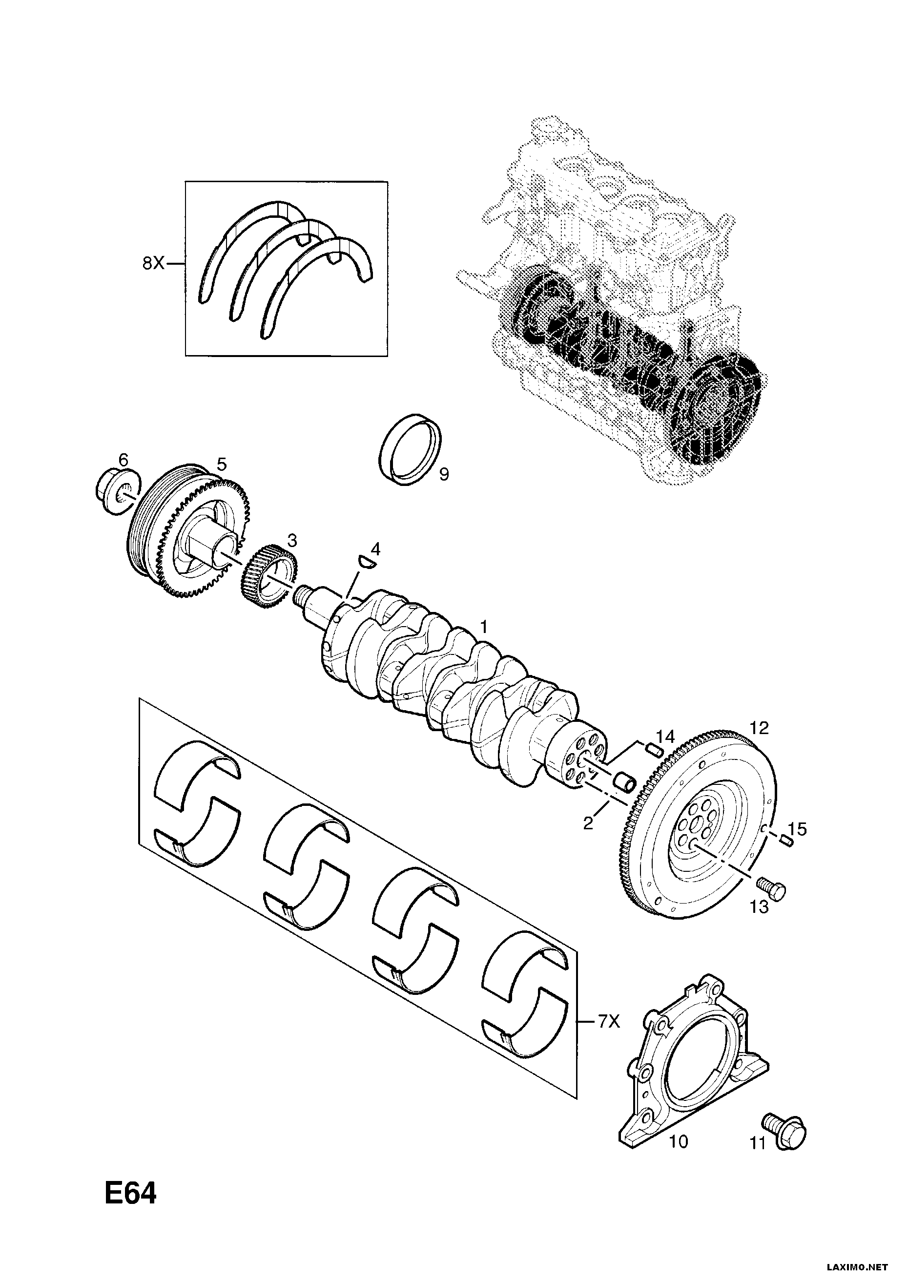 AUDI 44 15 045 - Skrūve, Izplūdes sistēma ps1.lv