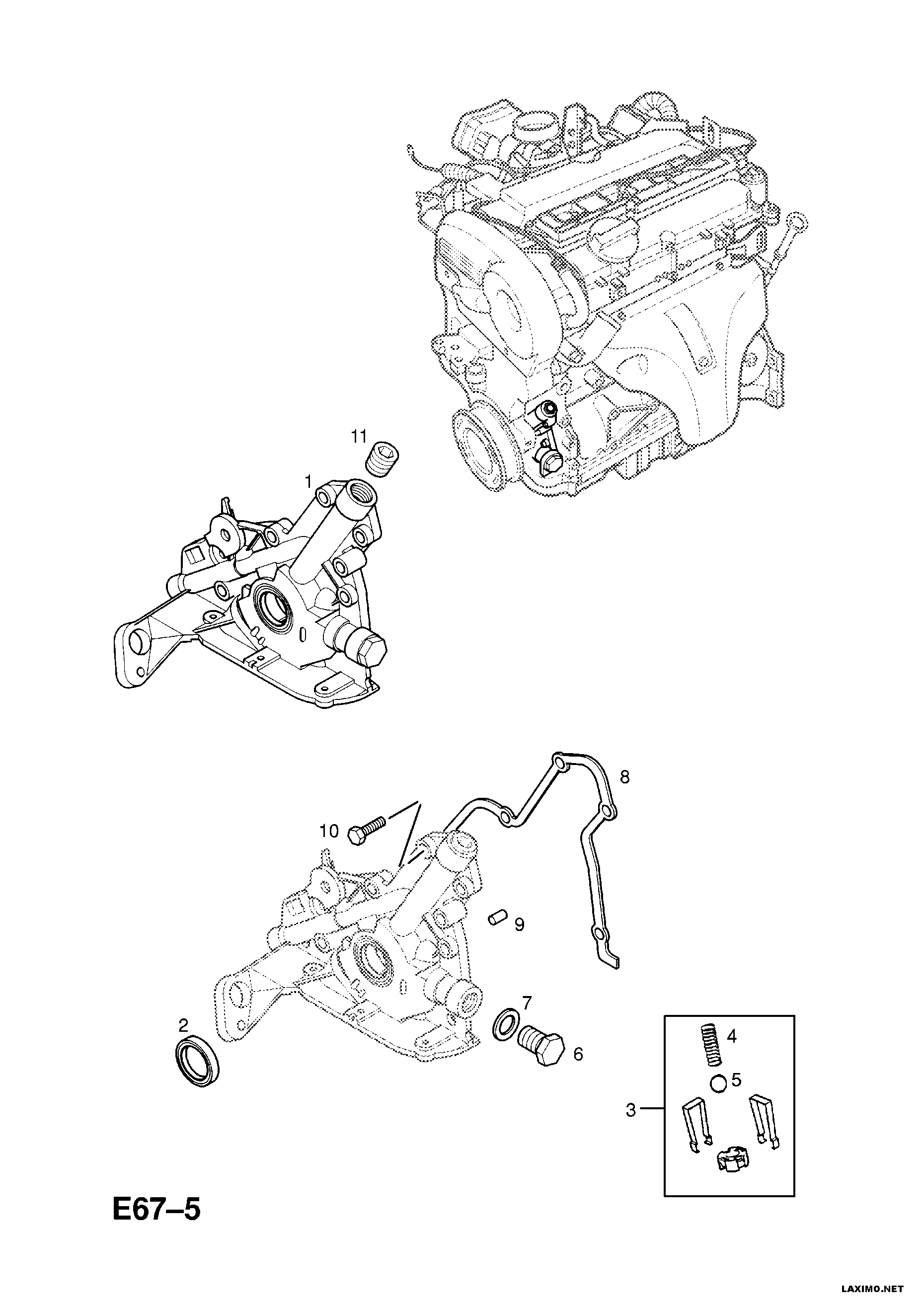 FORD 6 46 805 - Ārējais atpakaļskata spogulis ps1.lv