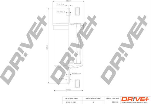 Dr!ve+ DP1110.13.0120 - Топливный фильтр ps1.lv