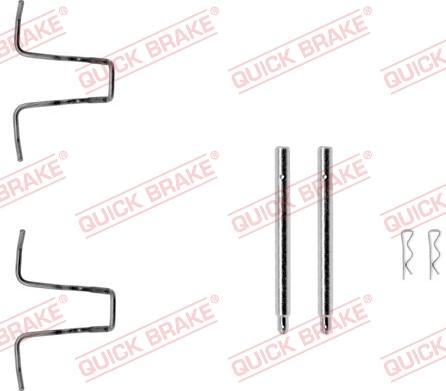 QUICK BRAKE 109-0976-1 - Piederumu komplekts, Disku bremžu uzlikas ps1.lv